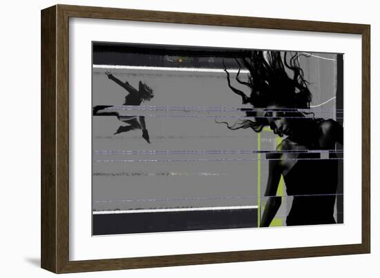 Shattered Glass-NaxArt-Framed Art Print