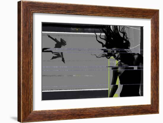 Shattered Glass-NaxArt-Framed Art Print