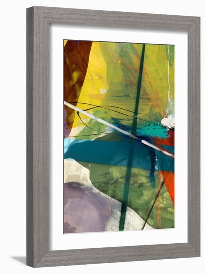 Shattered I-Sisa Jasper-Framed Art Print