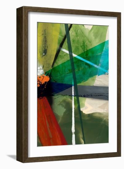 Shattered II-Sisa Jasper-Framed Art Print