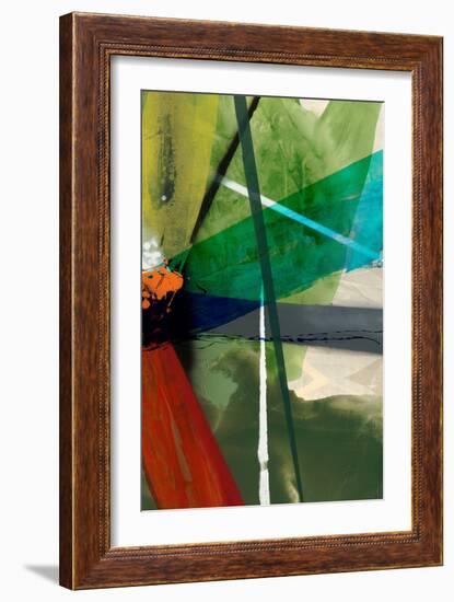 Shattered II-Sisa Jasper-Framed Art Print