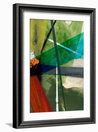 Shattered II-Sisa Jasper-Framed Art Print