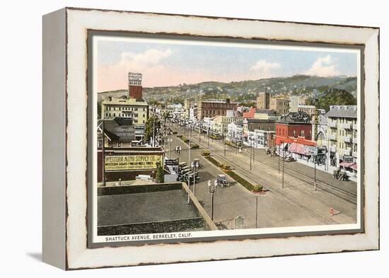 Shattuck Avenue, Berkeley, California-null-Framed Stretched Canvas