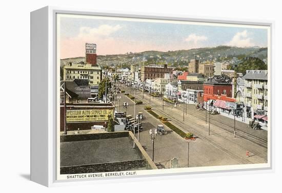 Shattuck Avenue, Berkeley, California-null-Framed Stretched Canvas