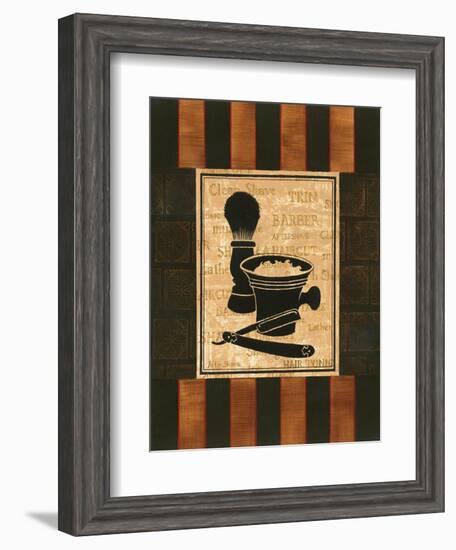 Shaving-Gregory Gorham-Framed Art Print