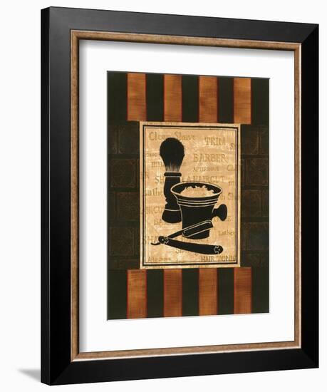 Shaving-Gregory Gorham-Framed Art Print