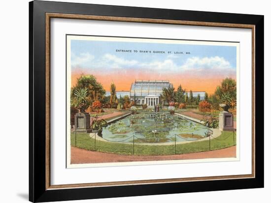 Shaw's Garden, St. Louis, Missouri-null-Framed Art Print