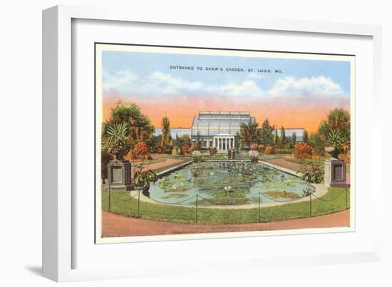 Shaw's Garden, St. Louis, Missouri-null-Framed Art Print