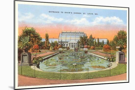 Shaw's Garden, St. Louis, Missouri-null-Mounted Art Print