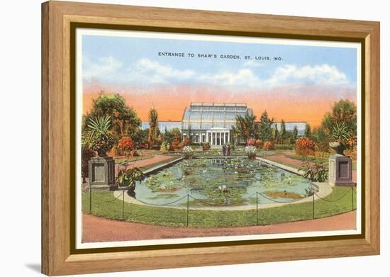 Shaw's Garden, St. Louis, Missouri-null-Framed Stretched Canvas
