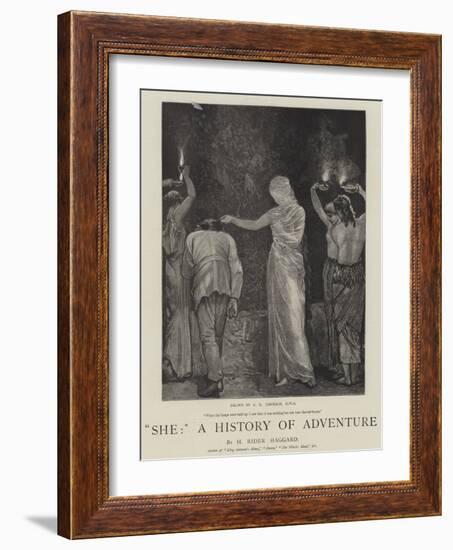 She, a History of Adventure-Edward Killingworth Johnson-Framed Giclee Print