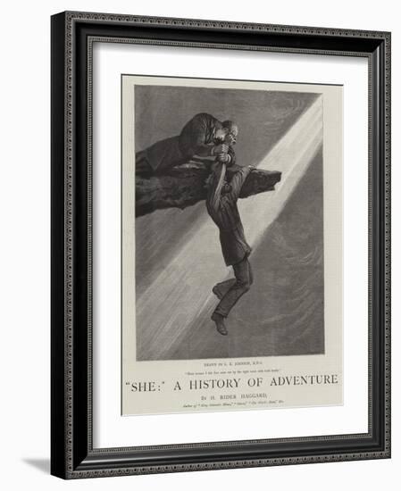 She, a History of Adventure-Edward Killingworth Johnson-Framed Giclee Print