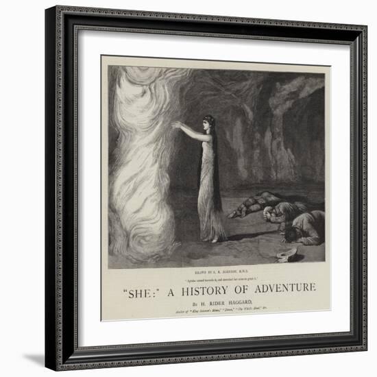 She, a History of Adventure-Edward Killingworth Johnson-Framed Giclee Print