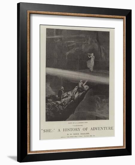 She, a History of Adventure-Edward Killingworth Johnson-Framed Giclee Print