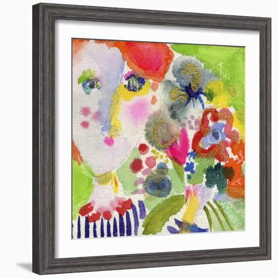 She Always Brought the Best Flowers-Wyanne-Framed Giclee Print