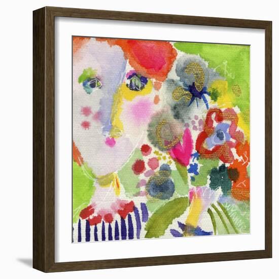 She Always Brought the Best Flowers-Wyanne-Framed Giclee Print
