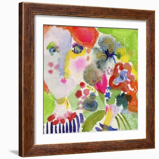 She Always Brought the Best Flowers-Wyanne-Framed Giclee Print