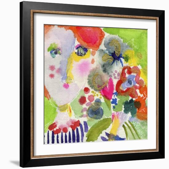 She Always Brought the Best Flowers-Wyanne-Framed Giclee Print