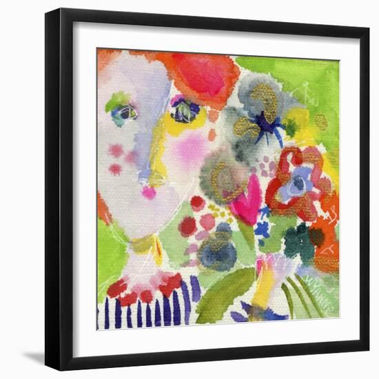 She Always Brought the Best Flowers-Wyanne-Framed Giclee Print