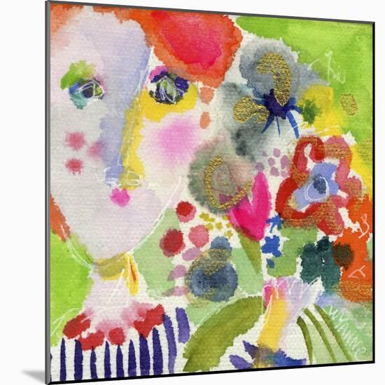 She Always Brought the Best Flowers-Wyanne-Mounted Giclee Print