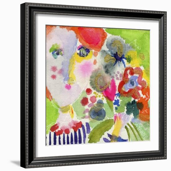 She Always Brought the Best Flowers-Wyanne-Framed Giclee Print