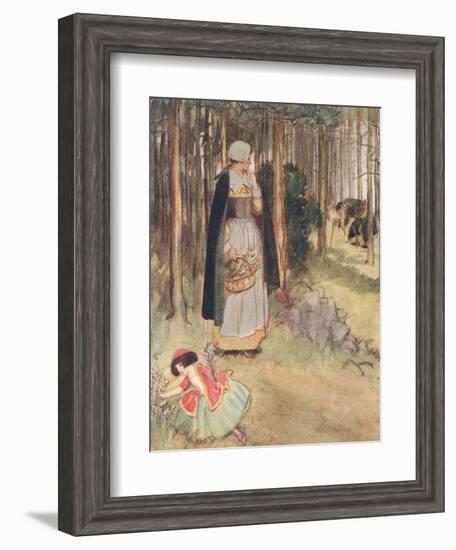 She Beheld the Old Physician in Quest of Roots and Herbs-Hugh Thomson-Framed Giclee Print