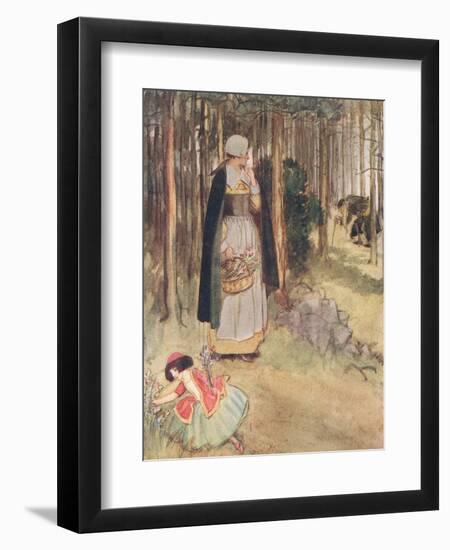 She Beheld the Old Physician in Quest of Roots and Herbs-Hugh Thomson-Framed Giclee Print