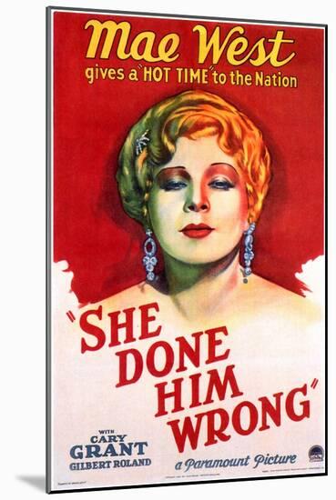 She Done Him Wrong, 1933-null-Mounted Art Print