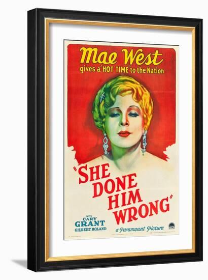 She Done Him Wrong, 1933-null-Framed Giclee Print