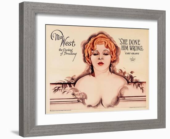 She Done Him Wrong, 1933-null-Framed Giclee Print