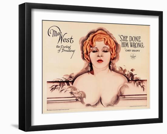 She Done Him Wrong, 1933-null-Framed Giclee Print