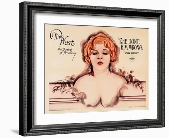 She Done Him Wrong, 1933-null-Framed Giclee Print