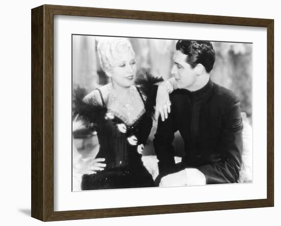 She Done Him Wrong, from Left: Mae West, Cary Grant, 1933-null-Framed Photo