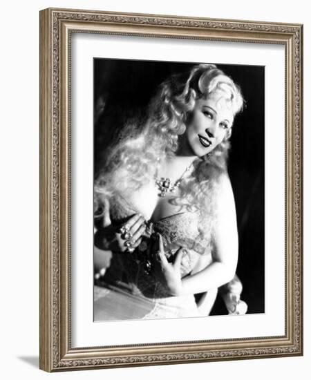 She Done Him Wrong, Mae West, 1933-null-Framed Art Print