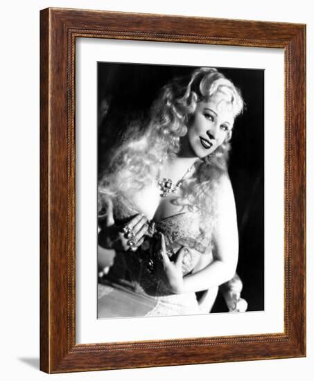 She Done Him Wrong, Mae West, 1933-null-Framed Art Print