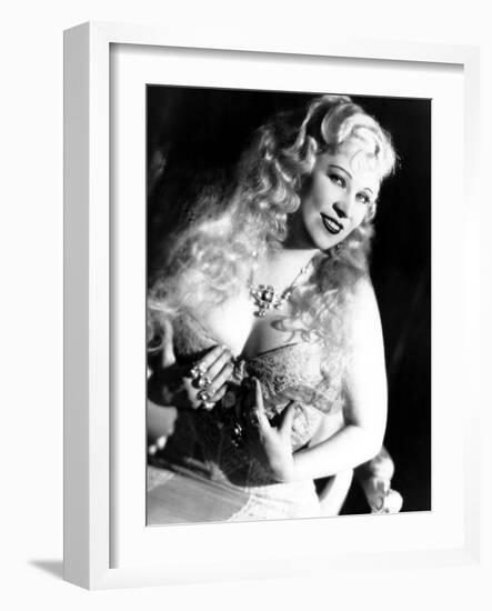 She Done Him Wrong, Mae West, 1933-null-Framed Art Print