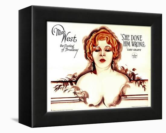 She Done Him Wrong, Mae West, 1933-null-Framed Stretched Canvas