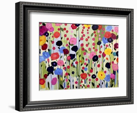 She Found a Place to Bloom-Carrie Schmitt-Framed Art Print