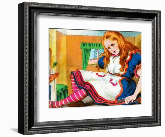 'She grew and grew', c1900-Unknown-Framed Giclee Print