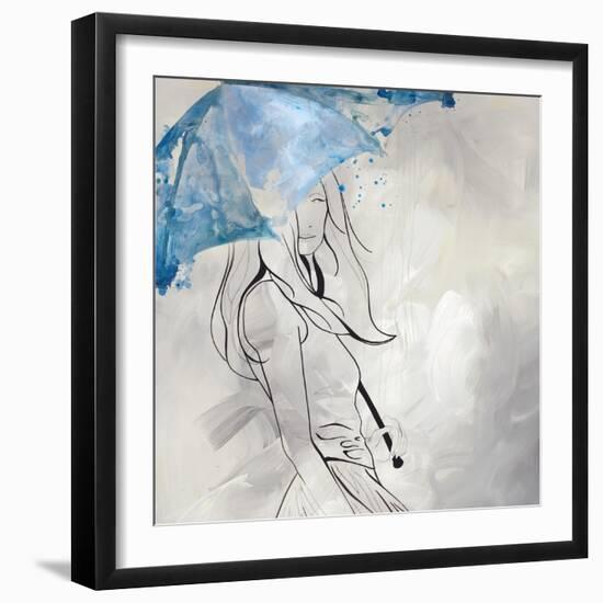 She is Headed to Milan IV-Kari Taylor-Framed Giclee Print