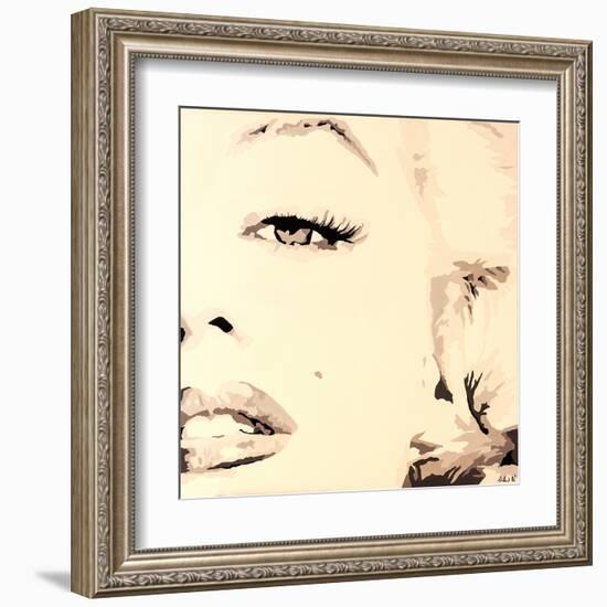 She Knows Marilyn Monroe Pop Art-Pop Art Queen-Framed Giclee Print