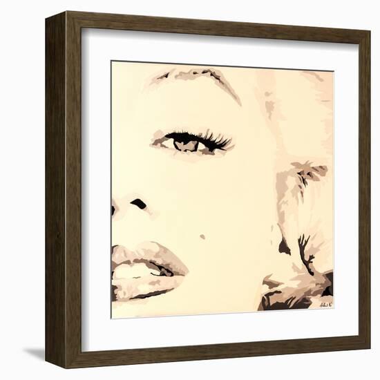 She Knows Marilyn Monroe Pop Art-Pop Art Queen-Framed Giclee Print