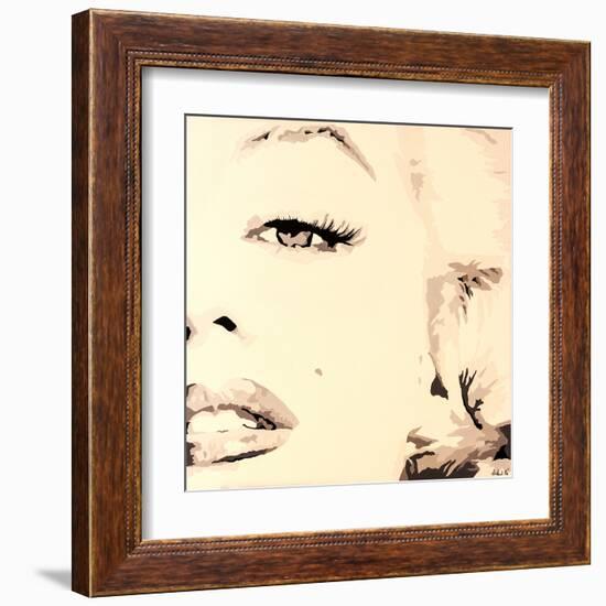 She Knows Marilyn Monroe Pop Art-Pop Art Queen-Framed Giclee Print