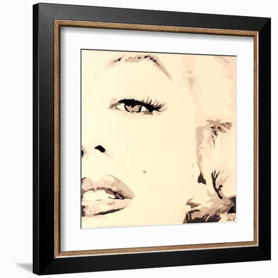 She Knows Marilyn Monroe Pop Art-Pop Art Queen-Framed Giclee Print