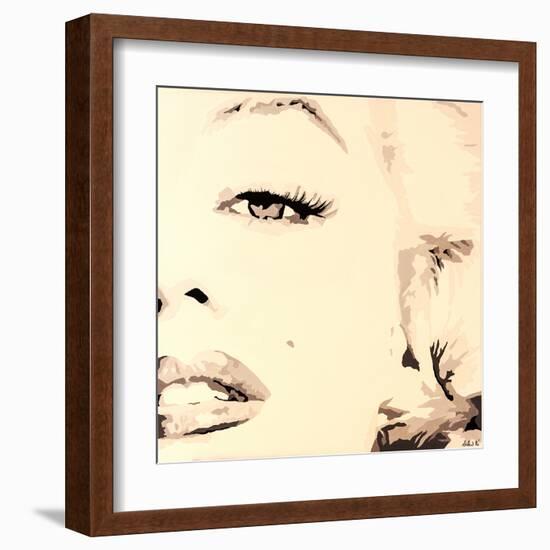 She Knows Marilyn Monroe Pop Art-Pop Art Queen-Framed Giclee Print