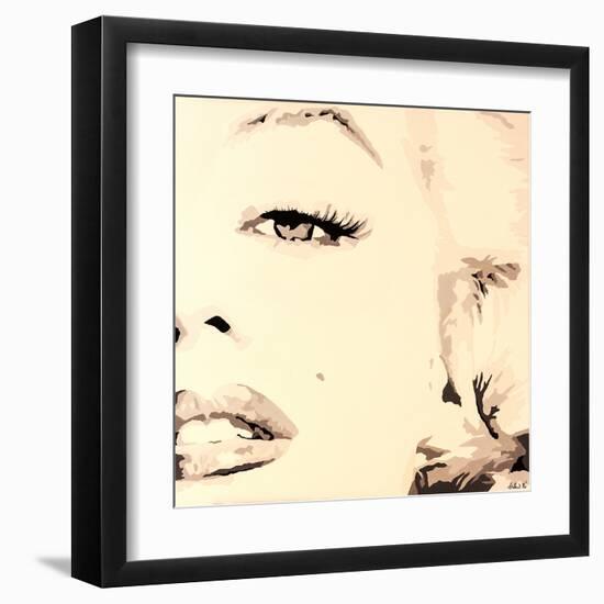 She Knows Marilyn Monroe Pop Art-Pop Art Queen-Framed Giclee Print