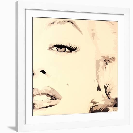 She Knows Marilyn Monroe Pop Art-Pop Art Queen-Framed Giclee Print