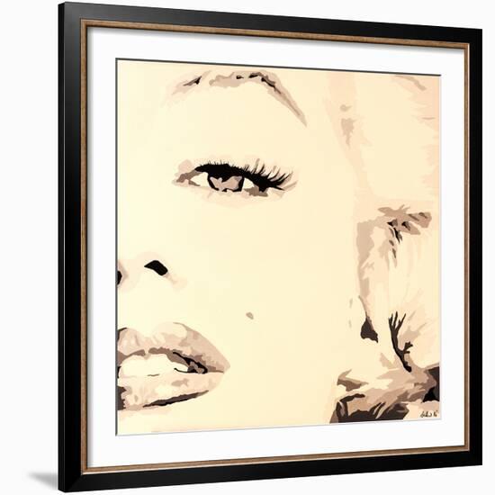 She Knows Marilyn Monroe Pop Art-Pop Art Queen-Framed Giclee Print