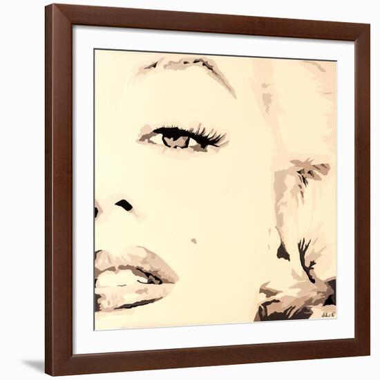 She Knows Marilyn Monroe Pop Art-Pop Art Queen-Framed Giclee Print