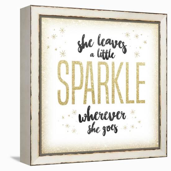 She leaves a sparkle 1-Kimberly Glover-Framed Premier Image Canvas